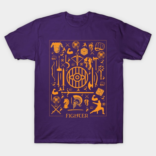 Fighter Playing Class T-Shirt by TheRoyalLioness